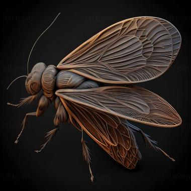 3D модель Nymphula nitidulata (STL)